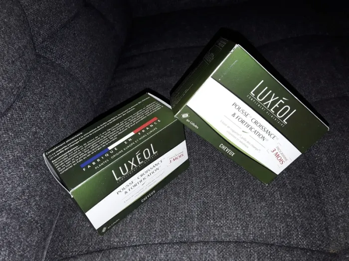 Lot de 2 boites neuves Luxeol Pousse croissance et fortification 3 mois