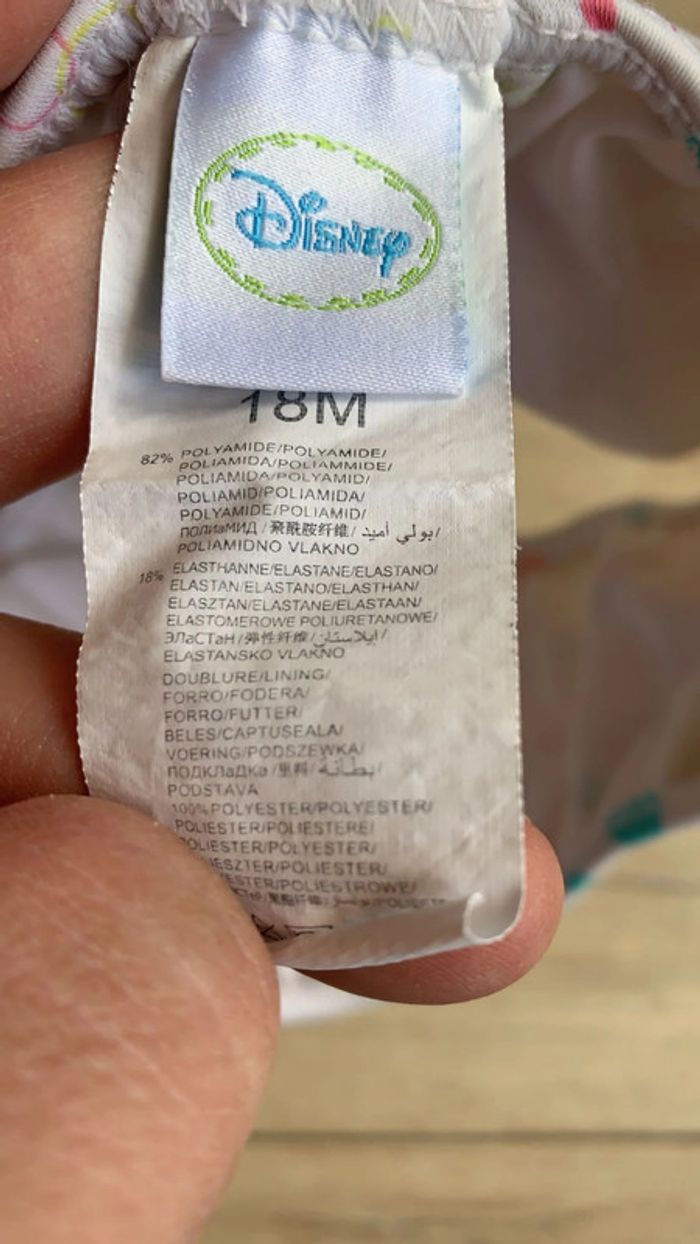 Maillot de bain couche imperméable némo disney 18 mois kiabi - photo numéro 3