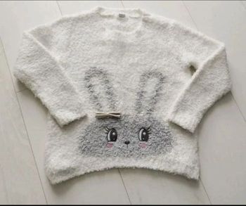 Pull blanc cassé