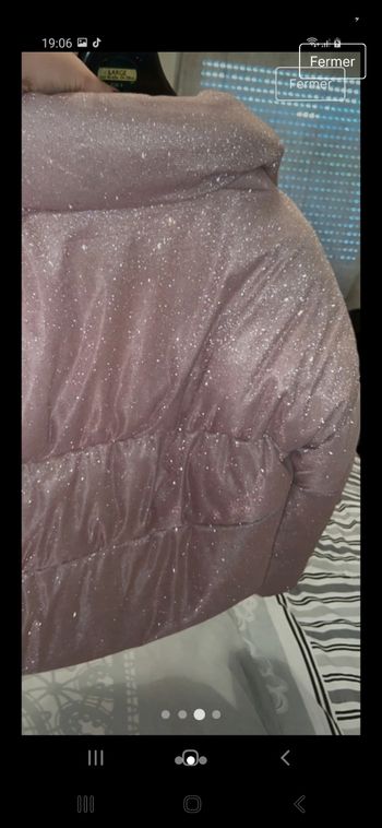 Doudou pailletées rose