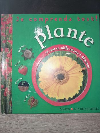 livre je comprends tout ! plante