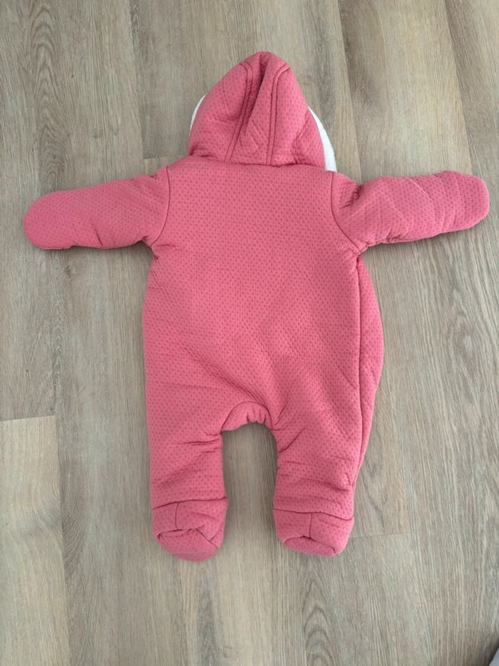 Combi pilote rose fourrée - photo numéro 3