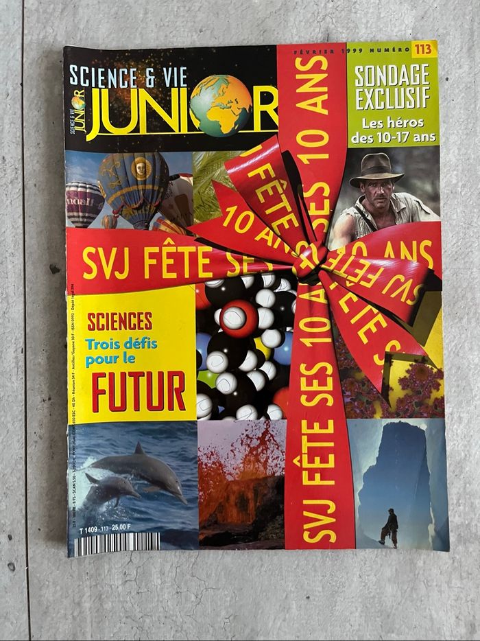 Science et Vie junior numéro 113 et 114 - photo numéro 2