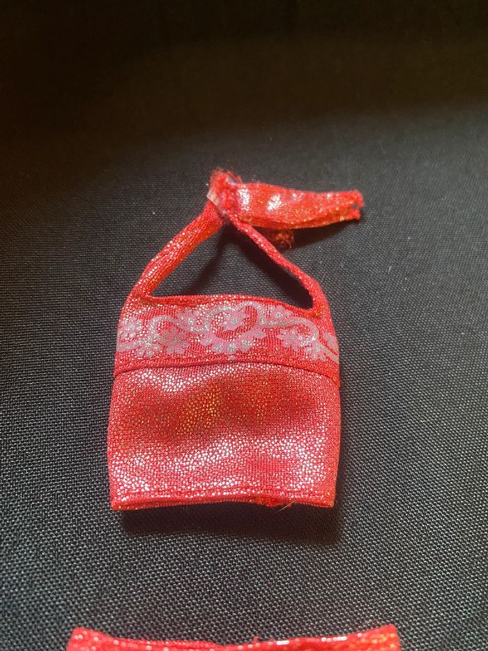 Ensemble rouge brillant barbie - photo numéro 2