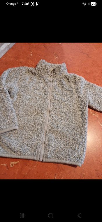 Polaire fille taille 24 mois
