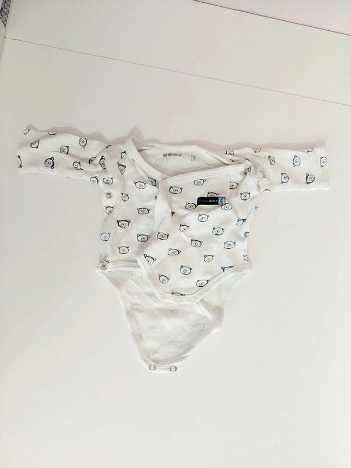 Body nounours 1 mois