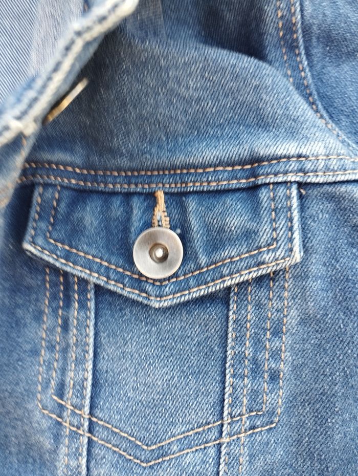 Veste en jean fille taille 12 ans Gémo - photo numéro 3