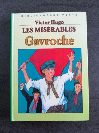 Livre collector Les Misérables Gavroche de Victor Hugo