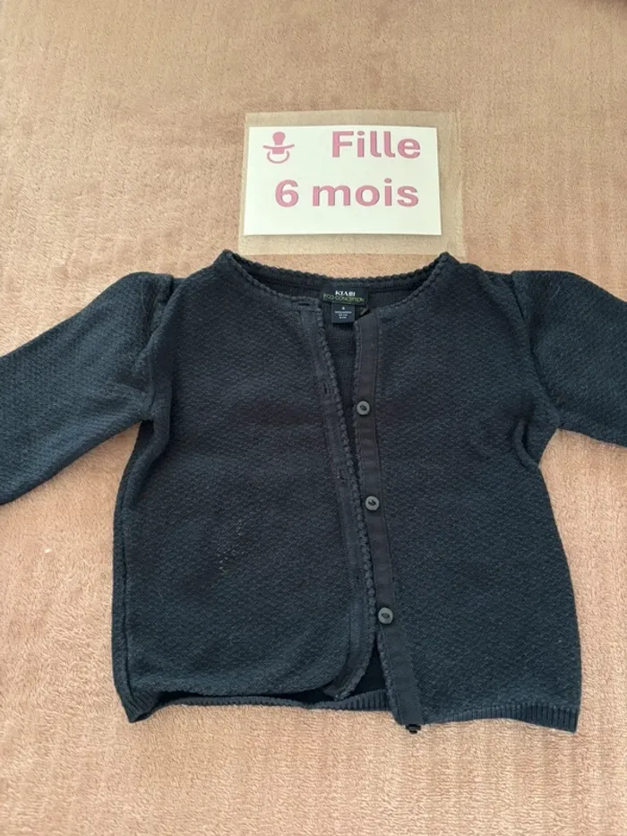 Lot de 2 gilets 6 mois - photo numéro 2