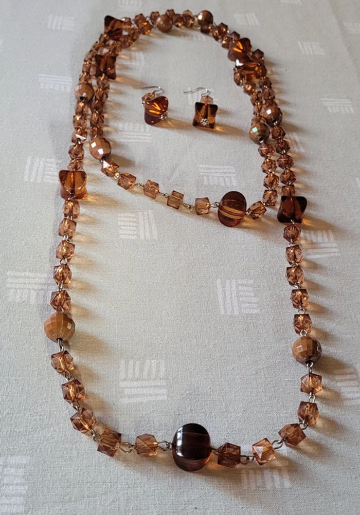 Collier + boucles fantaisie - photo numéro 11