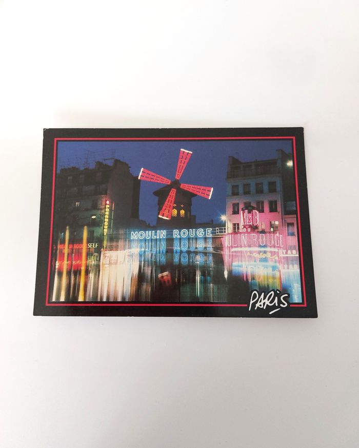 Paris le moulin rouge Carte postale moderne souvenir