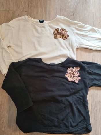 Lot de 2 sweats légers