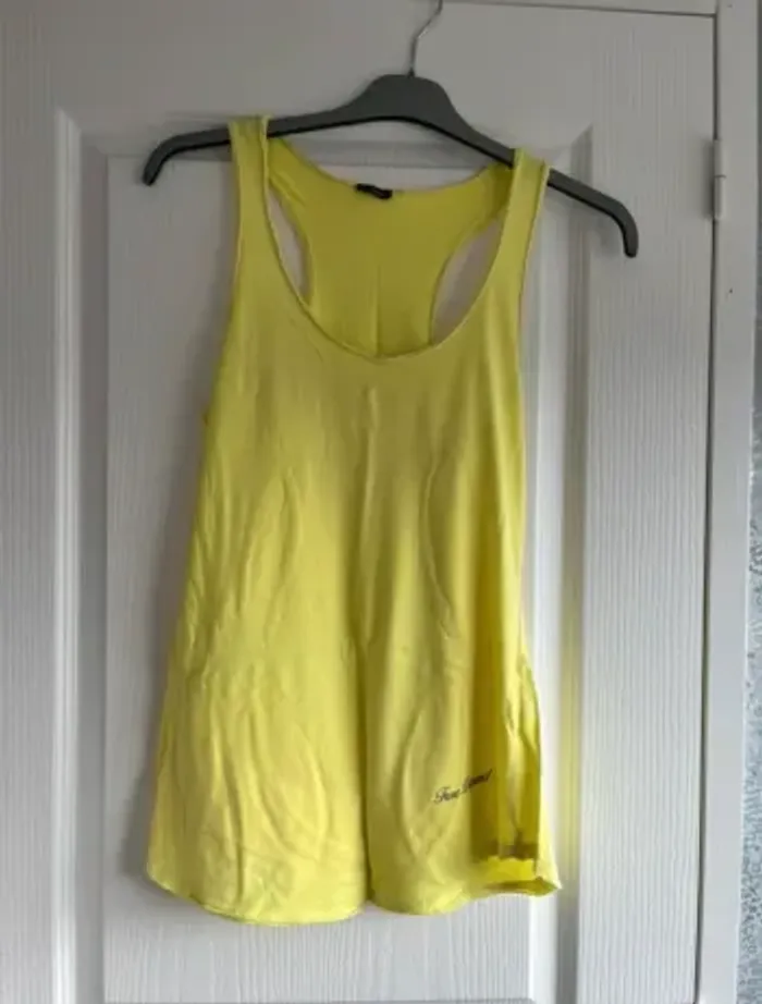 Débardeur jaune fluo - photo numéro 3
