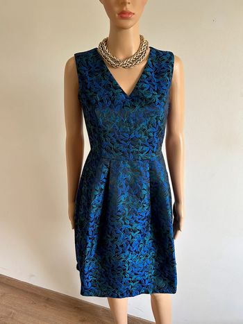 Robe patineuse bleue sans manches Molly Bracken taille XS jamais portée