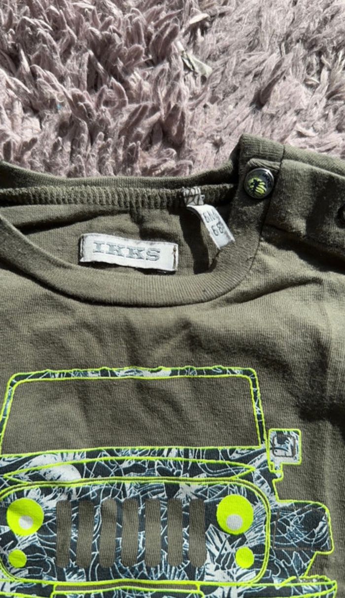Tee-shirt IKKS 6 mois - photo numéro 3