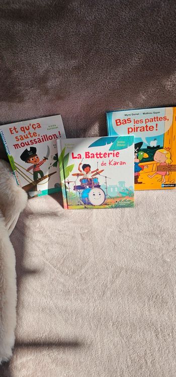 Lot de 3 livres enfants 6/7 ans