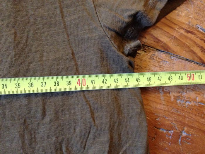 T shirt marron brun ✧ col rond ✧ manches courtes ✧ look masculin ✧ taille 38 ✧ monoprix - photo numéro 7