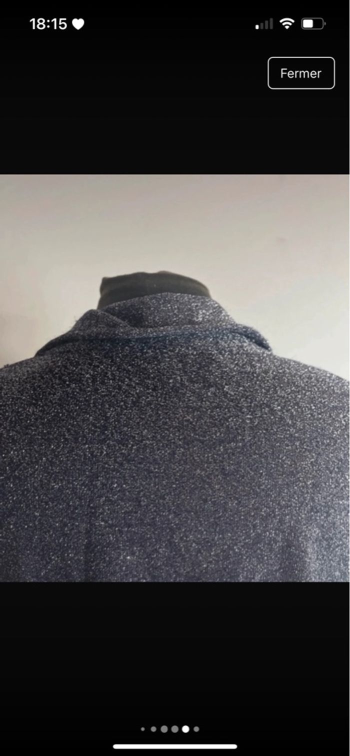 Robe courte à paillettes manche longue taille M de chez Jennyfer en très bon état - photo numéro 7