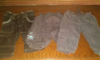 lot 3 pantalons 3 mois