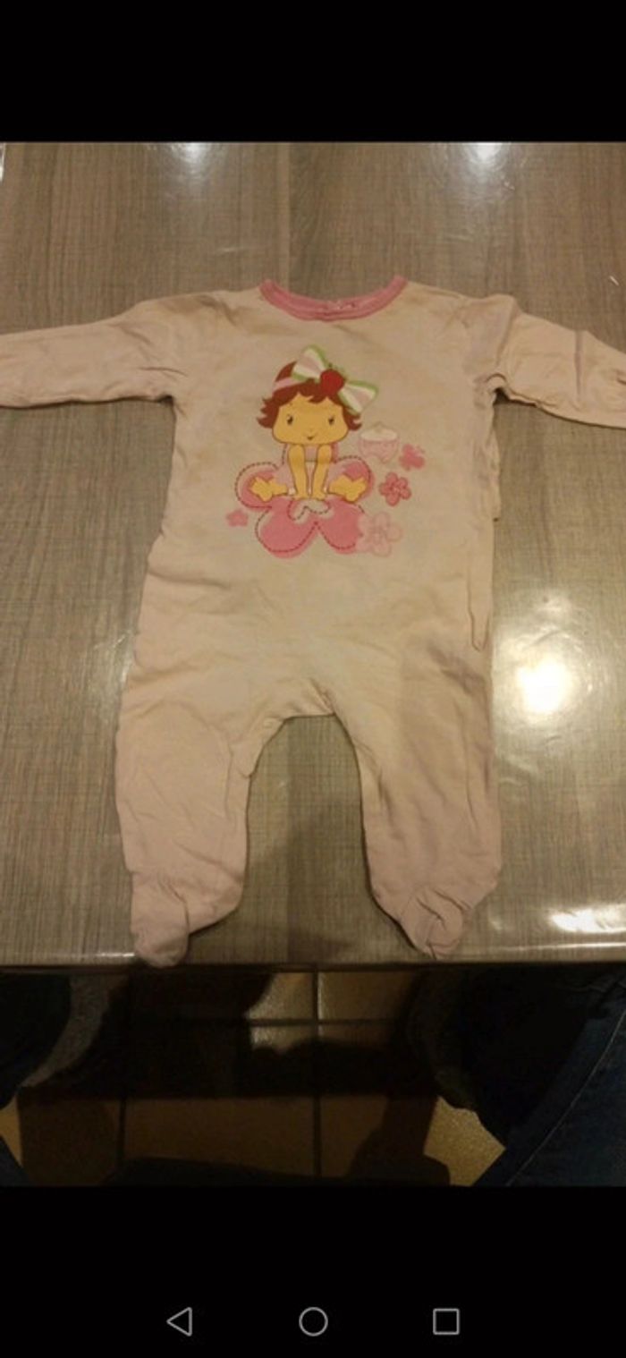 Pyjamas Charlotte aux fraises 6 mois