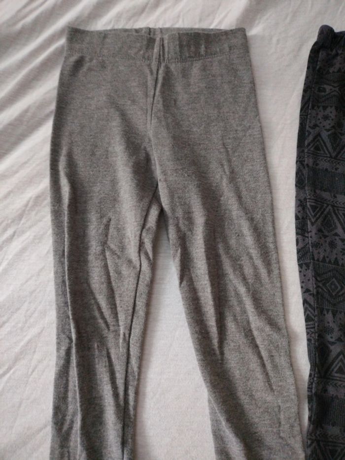 Lot de 2 leggings 3 ans - photo numéro 2