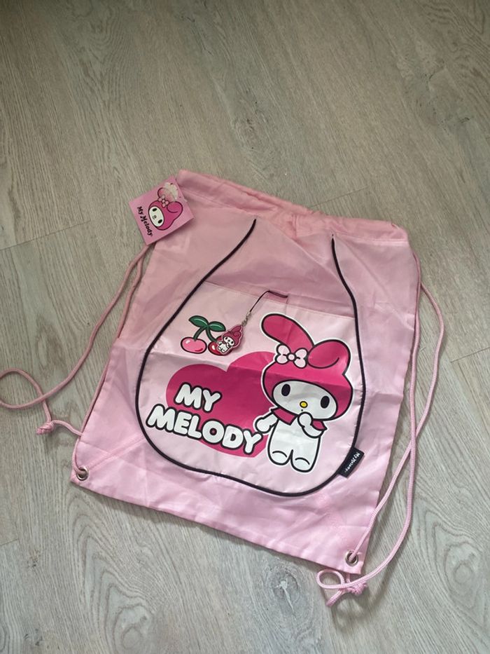 Grand sac à dos souple My Melody Neuf