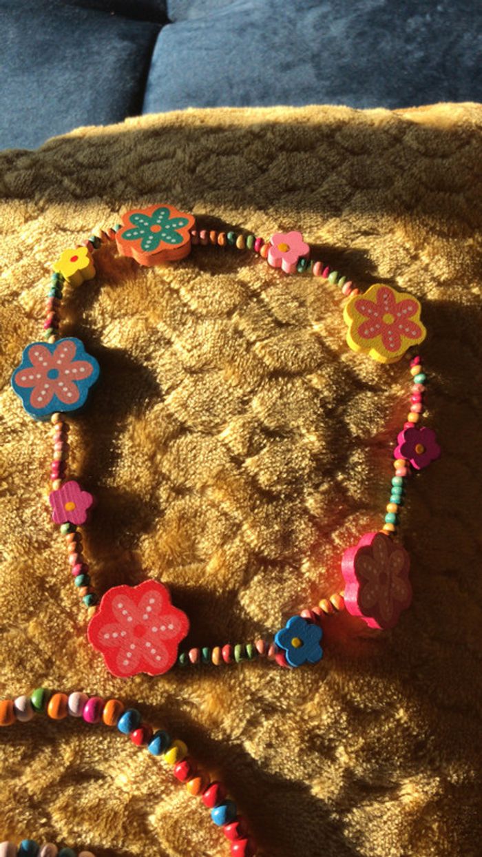 Lot Collier en bois - photo numéro 4
