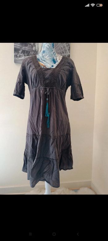 Robe esprit d été t 42 mi longue