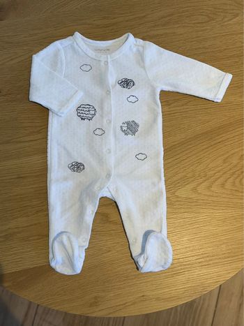 Pyjama mixte fille / garçon taille 3 mois Vertbaudet