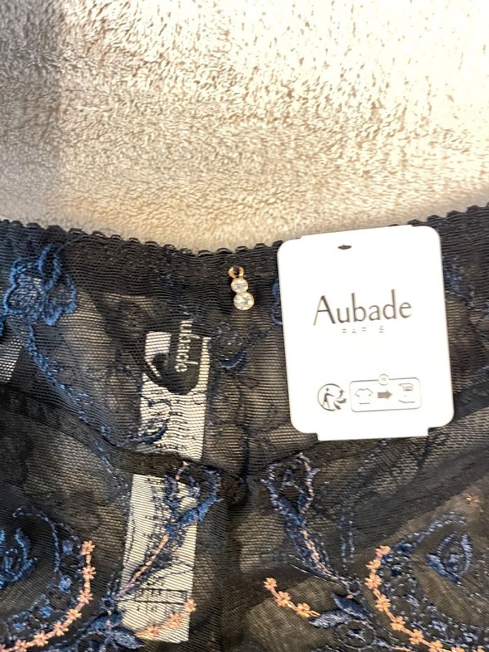Aubade - Shorty Amour Precieux - Bleu, Taille 4 (L/XL) - photo numéro 2