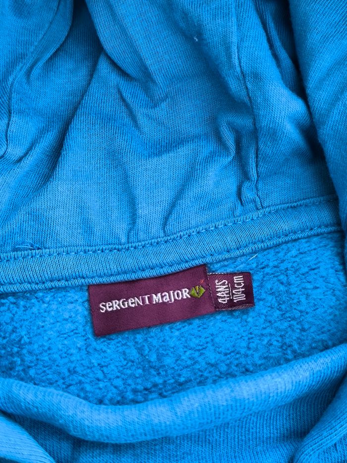 Pull à capuche garçon Sergent Major 4 ans - photo numéro 6