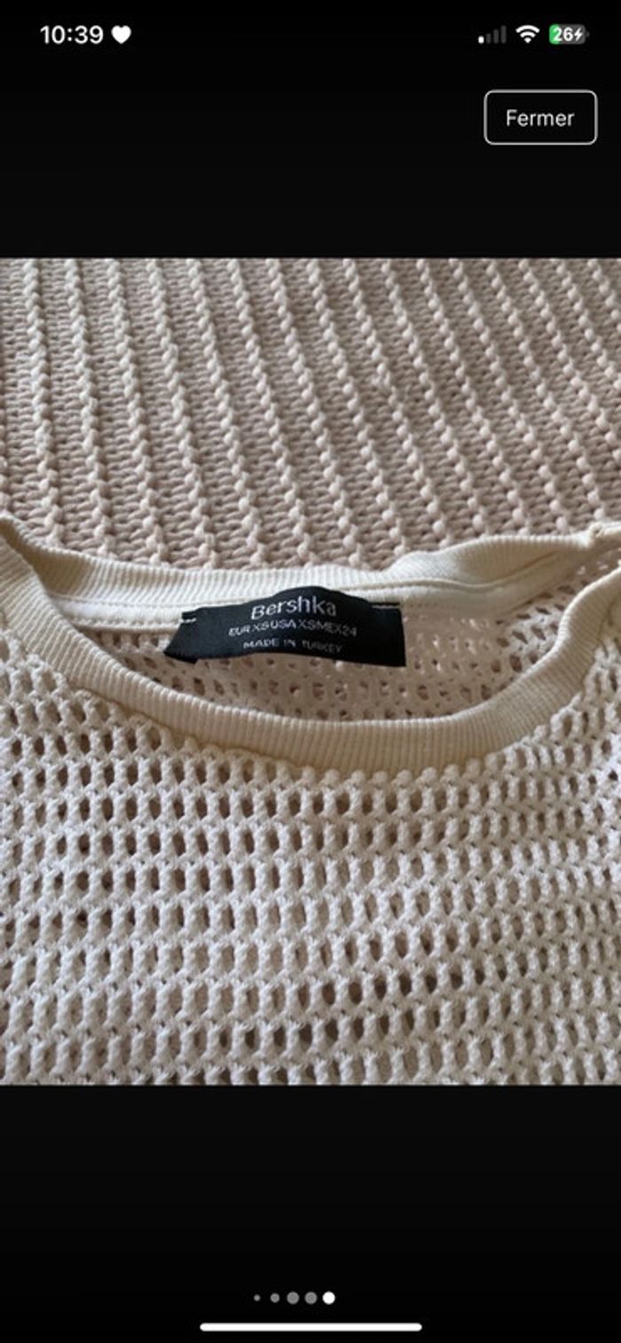 Lot de deux top Bershka, taille 34 - photo numéro 5