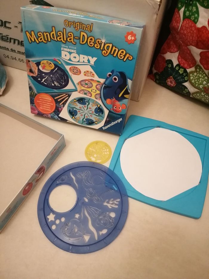 Jeu dessin Mandala Dory