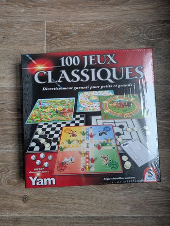 Coffret 100 Jeux Classiques - Schmidt - État Neuf sous blister