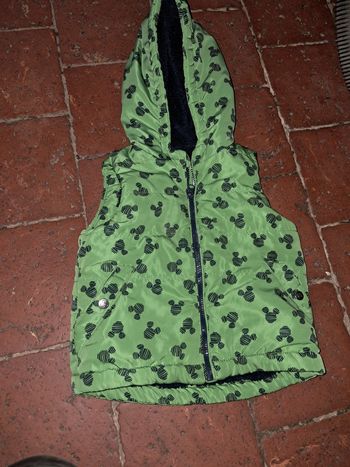 Veste sans manche bébé garcon.12 mois 