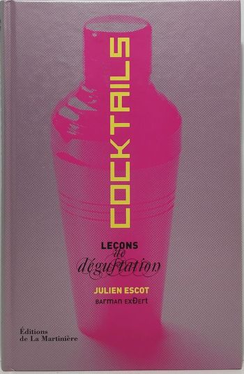 Livre Leçons de dégustation - Cocktails