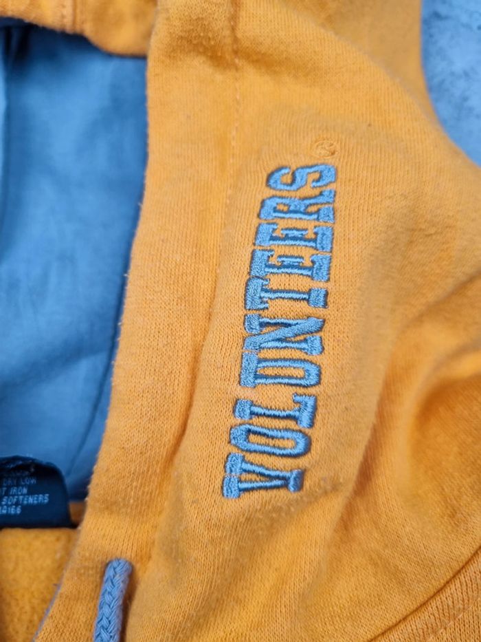 Pull capuche universitaire orange Tennessee Taille L - photo numéro 5