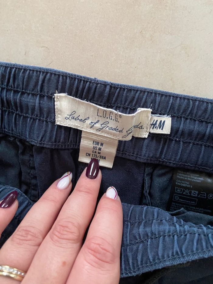Pantalon survêtement bleu - photo numéro 3