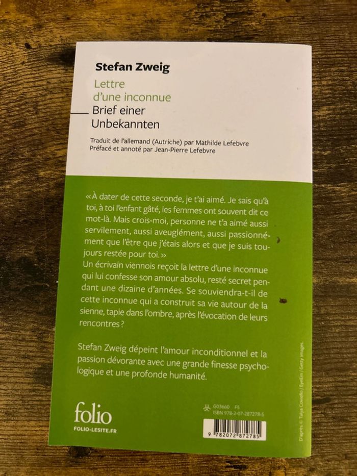 lettre d’une inconnue - photo numéro 2