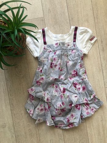 Robre grise fushia IKKS