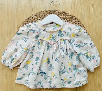 Blouse imprimé fleurs TAO