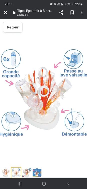 Égouttoir à biberons