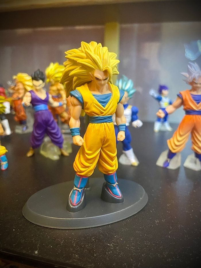 Figurine dragon ball gashapon Hachette Goku ssj3 - photo numéro 2