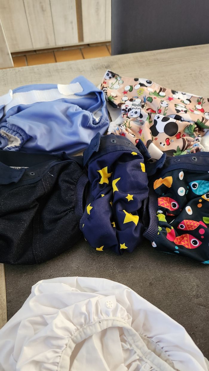 Lot couches lavables - photo numéro 5