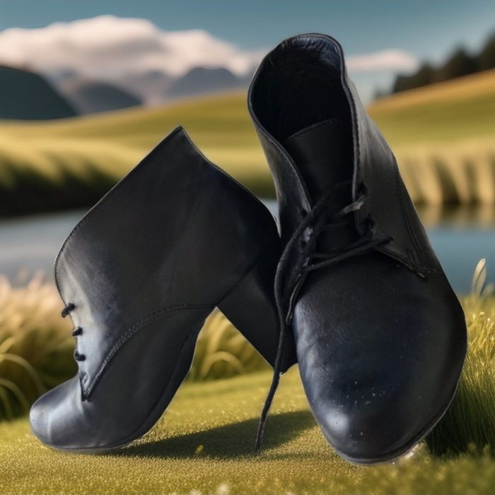 Superbes bottines talons et lacets