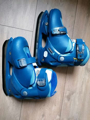 Patins à glace enfant, taille ajustable 32-35