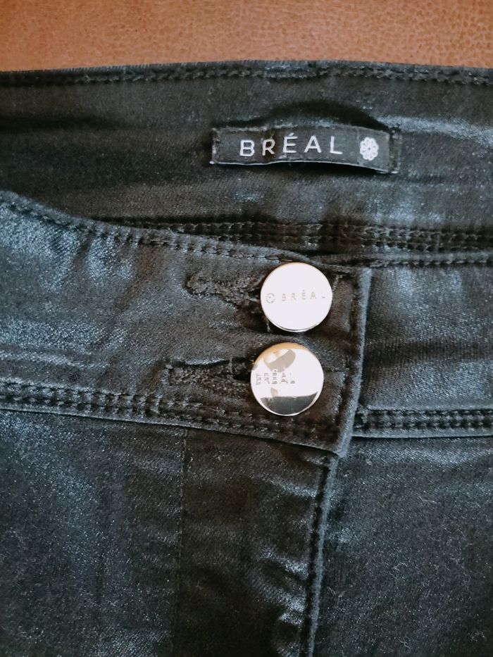Pantalon noir brillant - photo numéro 2