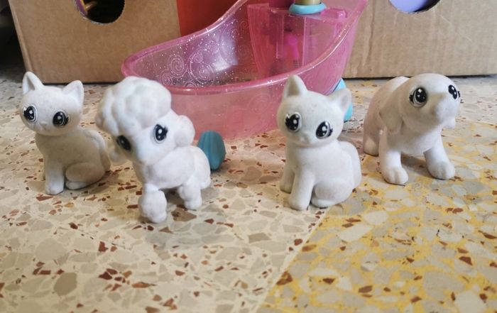 Lot figurines à colorier et nettoyer washanimals - photo numéro 2