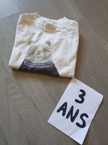 Maillot t-shirt 3ans garçon
