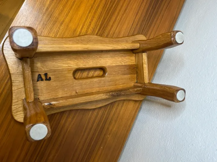 Holz Tritt Fußbank Hocker Schemel Stuhl Bank - photo numéro 2